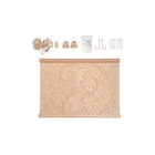 Рулонная штора «Романтика», 120х160 см, цвет персик  (артикул 9663900)  большой выбор товаров оптом и в розницу по низким ценам с доставкой