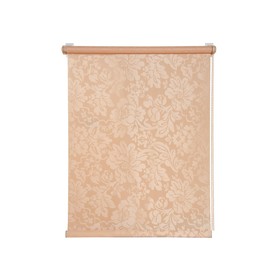 Рулонная штора «Романтика», 140х160 см, цвет персик