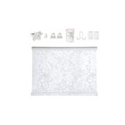 Рулонная штора «Романтика», 180х160 см, цвет белый  (артикул 9663912)  большой выбор товаров оптом и в розницу по низким ценам с доставкой