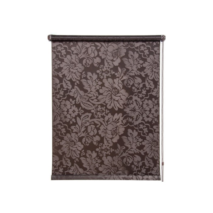 Рулонная штора «Романтика», 64х148 см, цвет шоколад