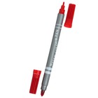 УЦЕНКА Фломастеры, 10 цветов, двухсторонние, круглый наконечник 2 мм/5 мм, вентилируемый колпачок, блистер - Фото 6