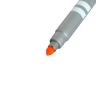 УЦЕНКА Фломастеры, 10 цветов, двухсторонние, круглый наконечник 2 мм/5 мм, вентилируемый колпачок, блистер - Фото 7