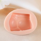 Молд силиконовый "Попа" 4,6х5,6х3 см - фото 22194067