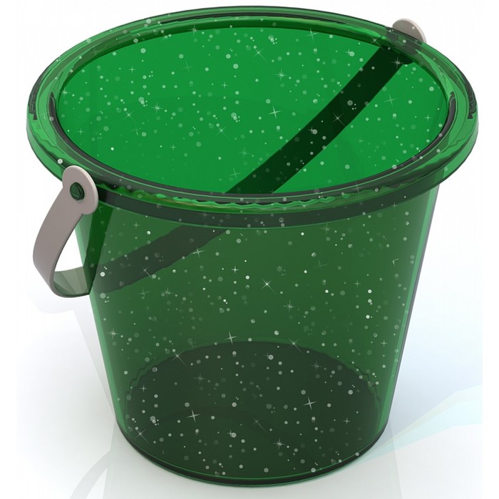 Ведро малое прозрачное, цвета МИКС 62674