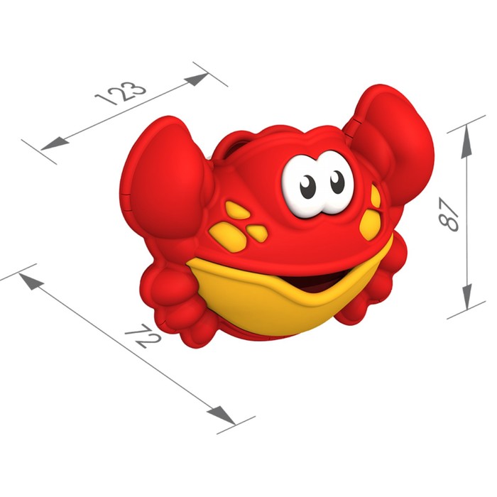 Игрушка для ванны «Водная серия: Крабик» 62694