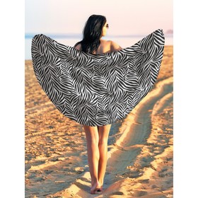 Парео и пляжный коврик «Саванна», d = 150 см