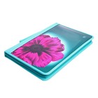 Папка-пенал для труда А4, 340×240×30 мм, с ручкой, молния вокруг, наполнение 12 предметов, Calligrata, «Цветок», ламинированный картон (объемный 3D-рису�... - Фото 5