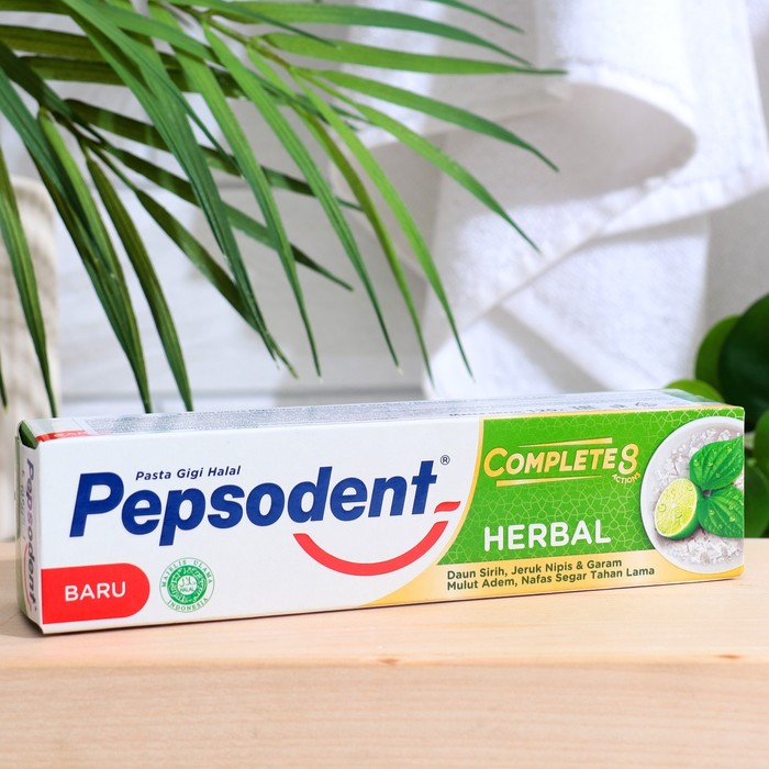 Зубная паста Pepsodent Complite 8 Herbal Комплекс 8 Травы, 120 г - Фото 1