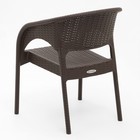 Кресло "RATTAN Ola Dom", коричневое, 58 х 62 х 80,5 см - Фото 5