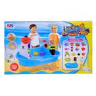 Столик игровой «Кораблик», с песочным набором, 16 аксессуаров для игры с песком и водой, объём ведра 0.25 л - Фото 11