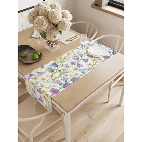 Дорожка на стол «Полевые цветы», окфорд, размер 40х145 см