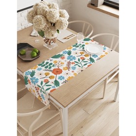 Дорожка на стол «Луг цветов», окфорд, размер 40х145 см