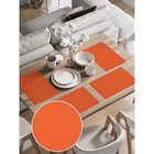 Комплект салфеток для сервировки стола «Классическое полотно», прямоугольные, закруглённые края, размер 30х46 см, 4 шт - Фото 2