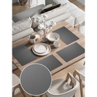 Комплект салфеток для сервировки стола «Мелкий текстиль», прямоугольные, закруглённые края, размер 30х46 см, 4 шт - Фото 2