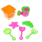 Песочный набор "Крепость", 7 предметов, объём ведра 0,25 л, цвета МИКС - Фото 2