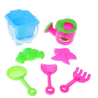 Песочный набор "Крепость", 7 предметов, объём ведра 0,25 л, цвета МИКС - Фото 1