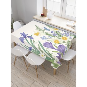 Скатерть на стол «Краски лета», прямоугольная, оксфорд, размер 120х145 см