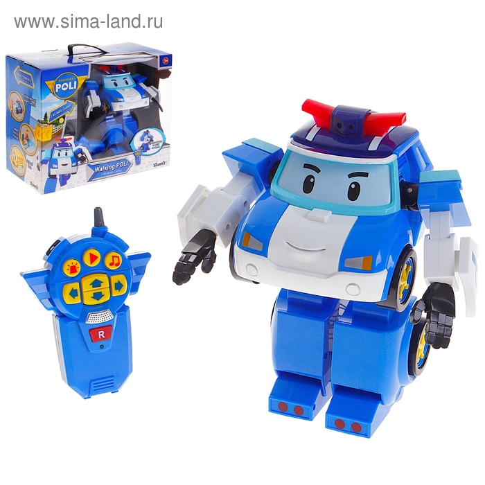 Робот-трансформер на радиоуправлении "Поли" - Фото 1