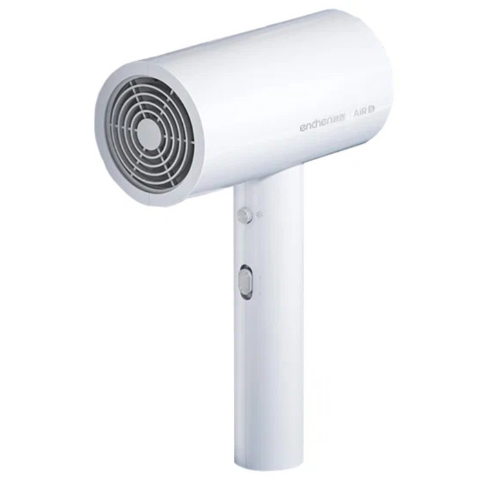 Фен Enchen AIR Hair dryer Basic, 900 Вт, 2 скорости, 2 режима, хол. воздух, белый - фото 51346350