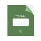 Тетрадь 24 листа в клетку Calligrata "Однотонная Классика с уголком", обложка мелованный картон, ВД-лак, блок офсет, белизна 95%, МИКС (комплект 10 шт) - фото 22195189