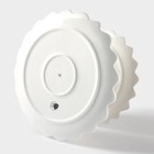 Этажёрка для фруктов и десертов BellaTenero, 2 яруса, d=20/25 см, фарфор, белая - Фото 4