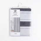 Штора для ванной «Этель» Lines, 145×180 см, полиэстер - Фото 7