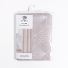 Штора для ванной «Этель» Geometry, 145×180 см, полиэстер - Фото 6