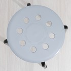 Табурет с пластмассовым сиденьем, d=32 см, h=46 см, МИКС - Фото 2