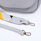 Сумка-мессенджер RICHET на магните, 2 длинных ремня, цвет серый - фото 22195598