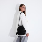 Рюкзак - сумка женская RICHET, искусственная кожа, цвет чёрный - фото 25463749