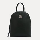 Сумка-рюкзак на молнии, RICHET, наружный карман, цвет зелёный - фото 24441620