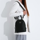 Сумка-рюкзак на молнии, RICHET, наружный карман, цвет зелёный - фото 24441626