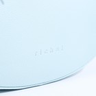 Сумка-багет на молнии, цвет голубой - фото 24544021