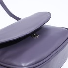 Сумка-мессенджер RICHET на магните, длинный ремень, цвет фиолетовый - Фото 6