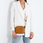 Сумка кросс-боди RICHET на молнии, цвет оранжевый - фото 22196071