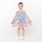 Платье для девочек, цвет разноцветный, рост 110 см - фото 321389164