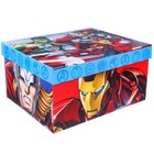 Коробка подарочная складная с крышкой, 31 х 25,5 х 16 "Супер-герои", Мстители - фото 6903884