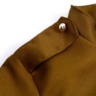 Карнавальный костюм военного: платье с длинными рукавами, пилотка, ремень, габардин, п/э, размер 30, 110-116 см - Фото 7