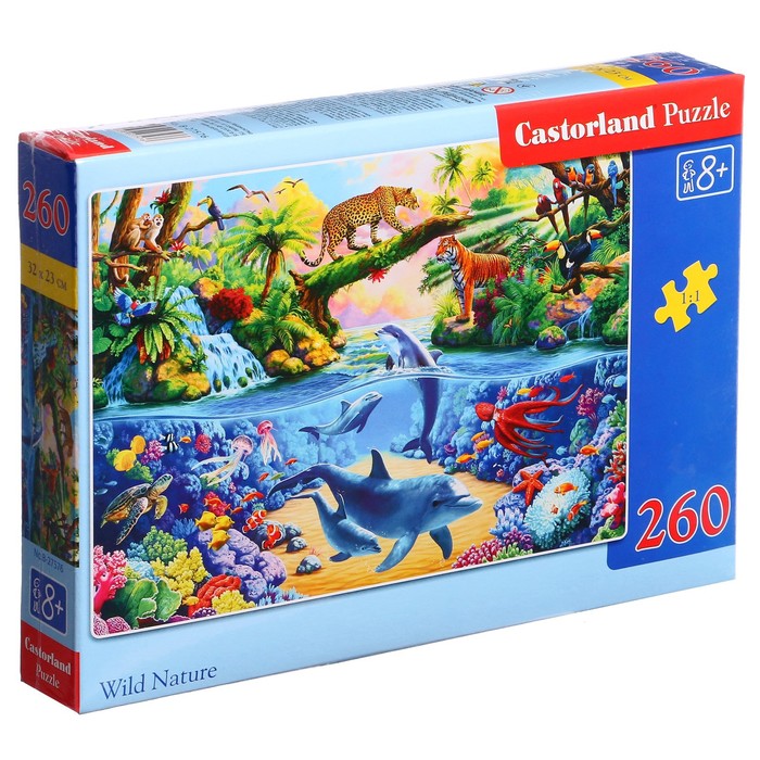 Wild puzzle. Пазлы "дикий мир", 80 Эл..