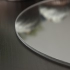 Подложка акриловая, круг d=24 см, h=0,3 см, цвет прозрачный - фото 22196914