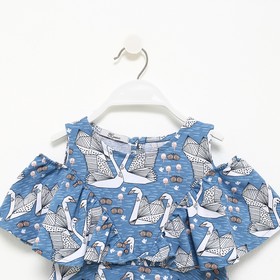 

Платье для девочки, цвет индиго, рост 110 см