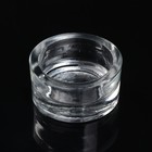 Стеклянный подсвечник на 1 свечу «Санта», 5.7?2.7 см (комплект 2 шт) - фото 22198244