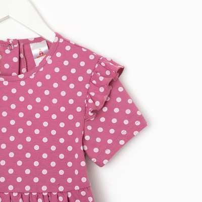 Платье для девочки, цвет розовый, рост 92 см