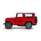 Машина металлическая «Джип», инерционная, цвет МИКС, в пакете - фото 24478838