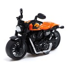 Мотоцикл металлический «Пламя», МИКС, в пакете - фото 24636910