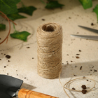 Шпагат джутовый для подвязки растений, 50 м, 560 текс, 1 нить, джут, Greengo - Фото 3