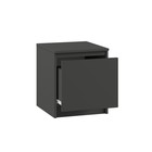 Тумба прикроватная «Мадера», 400×420×328 мм, цвет графит - фото 42761562
