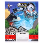 Тетрадь в клетку 24 листа, 5 видов МИКС, обложка мелованная бумага, «Человек-паук» - Фото 13