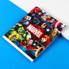 Тетрадь в клетку 48 л., картонная обложка, блок №2, белизна 75% (серые листы), «Марвел, Мстители» - Фото 5