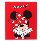 Тетрадь в клетку 48 л., картонная обложка, «Минни Маус» - Фото 3